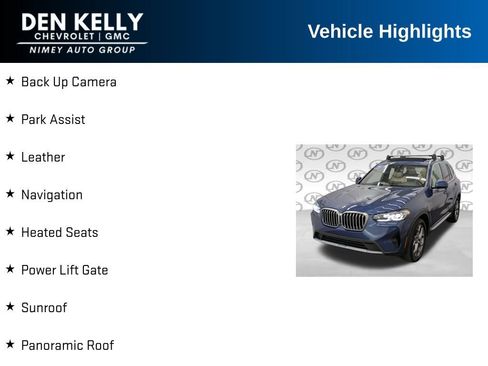 Used 2023 BMW X3 xDrive30i AWD/4WD image 5