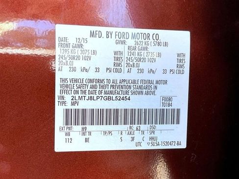 Used 2016 Lincoln MKX Reserve w/ Climate Package image 26