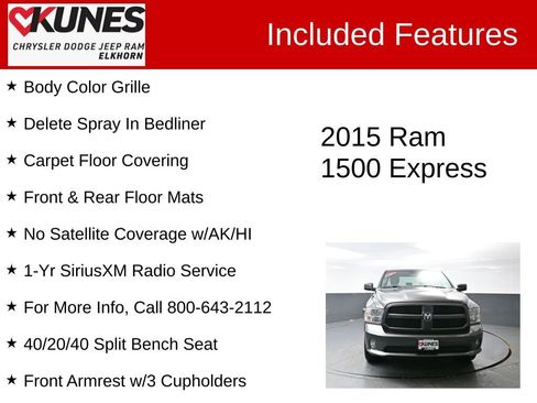 Used 2015 RAM 1500 Express image 4