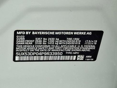 Used 2023 BMW X3 xDrive30i w/ Premium Package AWD/4WD image 30