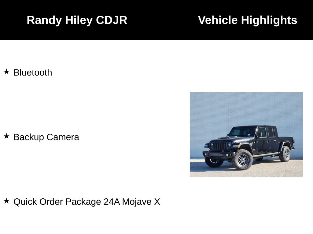 New 2026 Jeep Gladiator Mojave AWD/4WD image 5