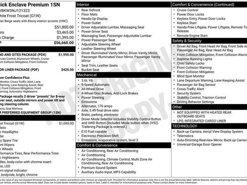 Certified 2022 Buick Enclave Premium w/ Surround and Sites Package image 4