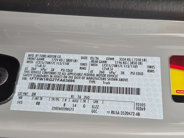 Used 2026 Ford F150 Raptor AWD/4WD image 24