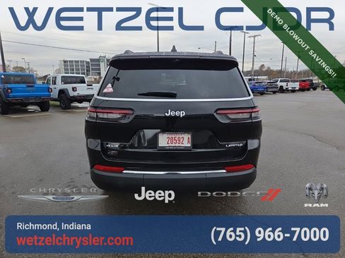 New 2025 Jeep Grand Cherokee L Limited w/ Luxury Tech Group II AWD/4WD image 6