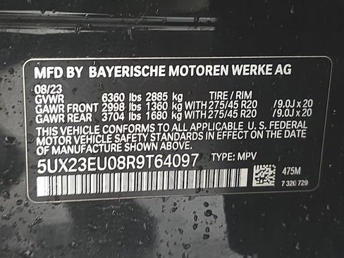 Certified 2024 BMW X5 xDrive40i w/ Premium Package AWD/4WD image 27