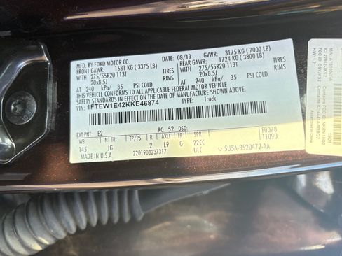 Used 2019 Ford F150 XL w/ Equipment Group 101A Mid AWD/4WD image 24