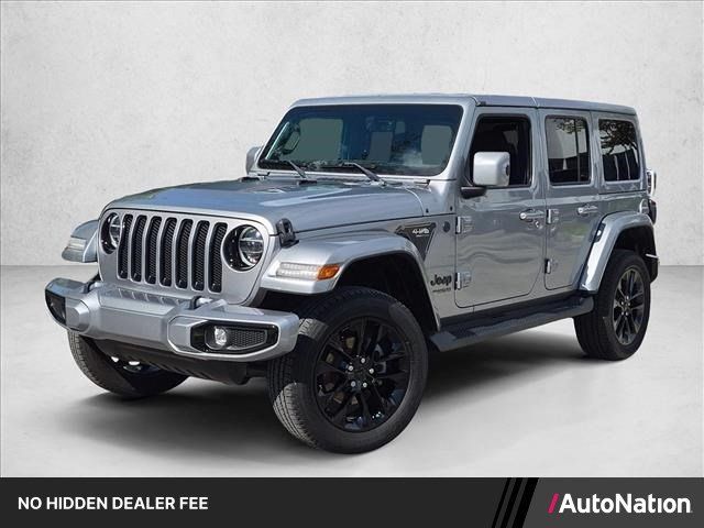 Used 2021 Jeep Wrangler Unlimited Sahara AWD/4WD image 1