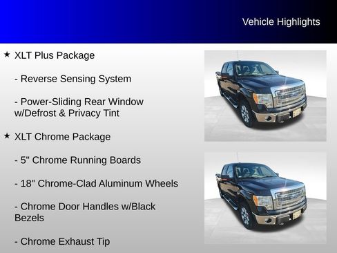 Used 2014 Ford F150 XLT w/ Equipment Group 302A Luxury AWD/4WD image 16