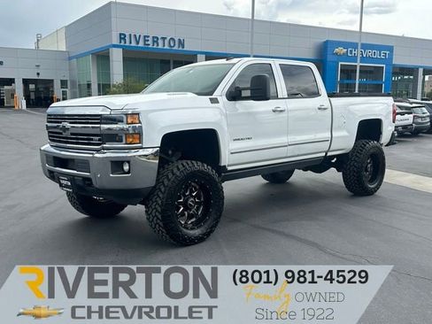 Used 2015 Chevrolet Silverado 2500 LTZ w/ Duramax Plus Package AWD/4WD image 1
