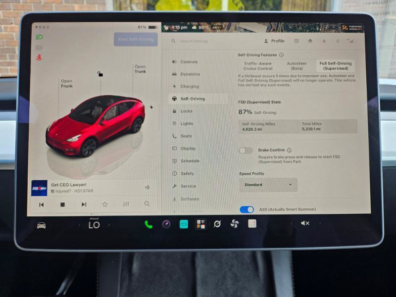 Used 2025 Tesla Model Y Long Range RWD image 49