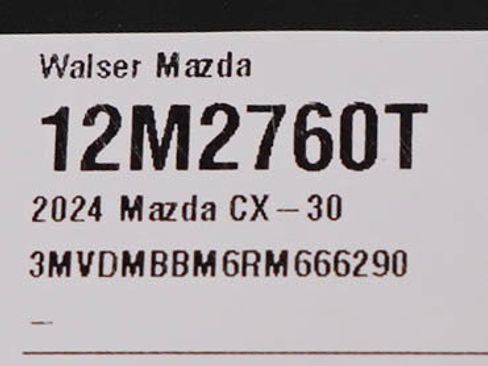 Used 2024 MAZDA CX-30 AWD 2.5 S w/ Select Sport Pkg image 30