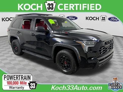 Used 2025 Toyota Sequoia TRD Pro w/ Tow Technology Package AWD/4WD image 1