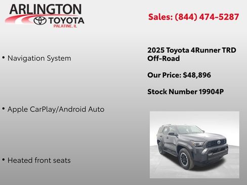 Used 2025 Toyota 4Runner TRD Off-Road image 4