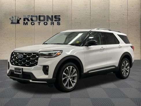 Used 2025 Ford Explorer Platinum w/ Ultimate Package AWD/4WD image 1