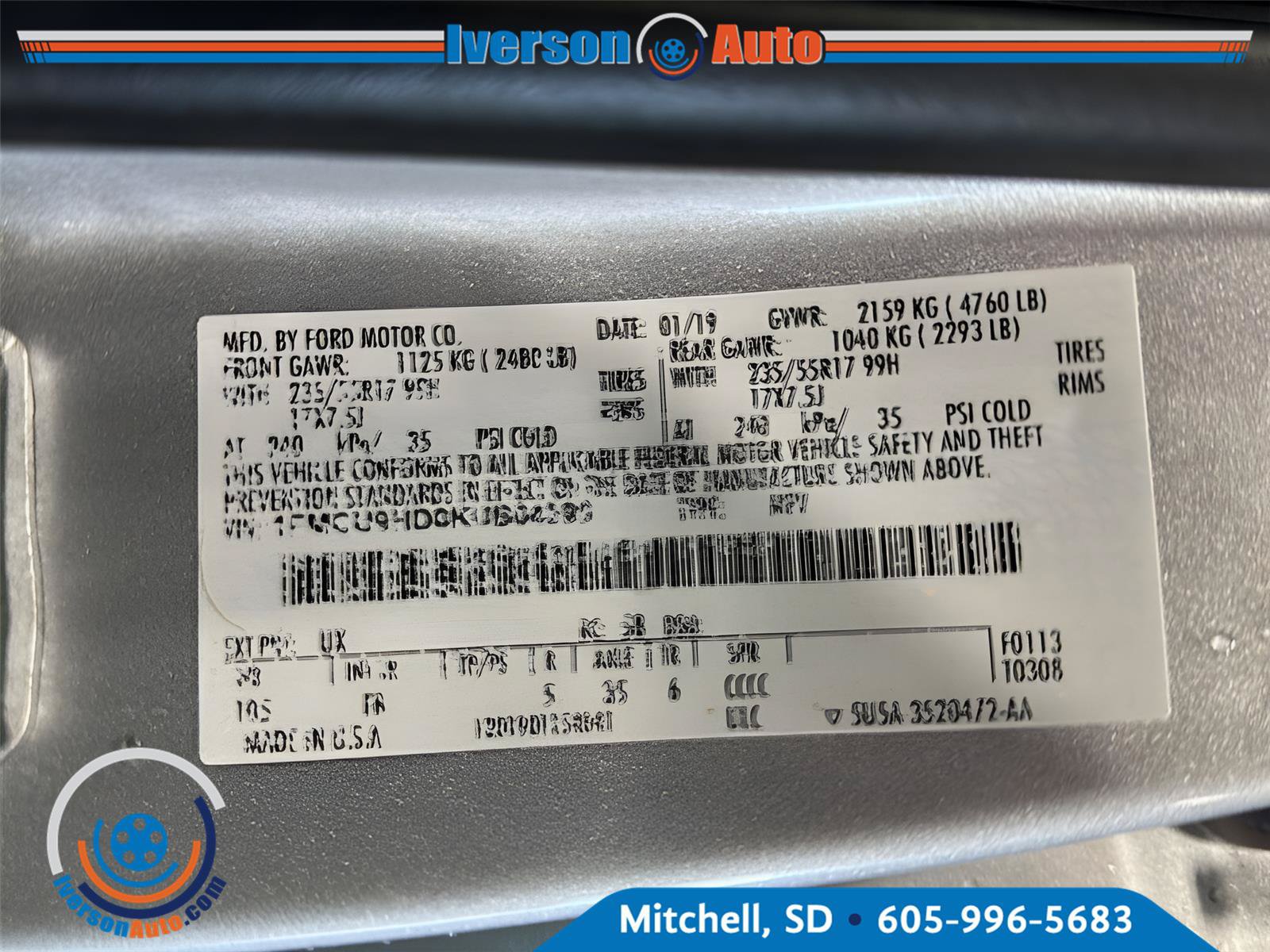 Used 2019 Ford Escape SEL AWD/4WD image 12