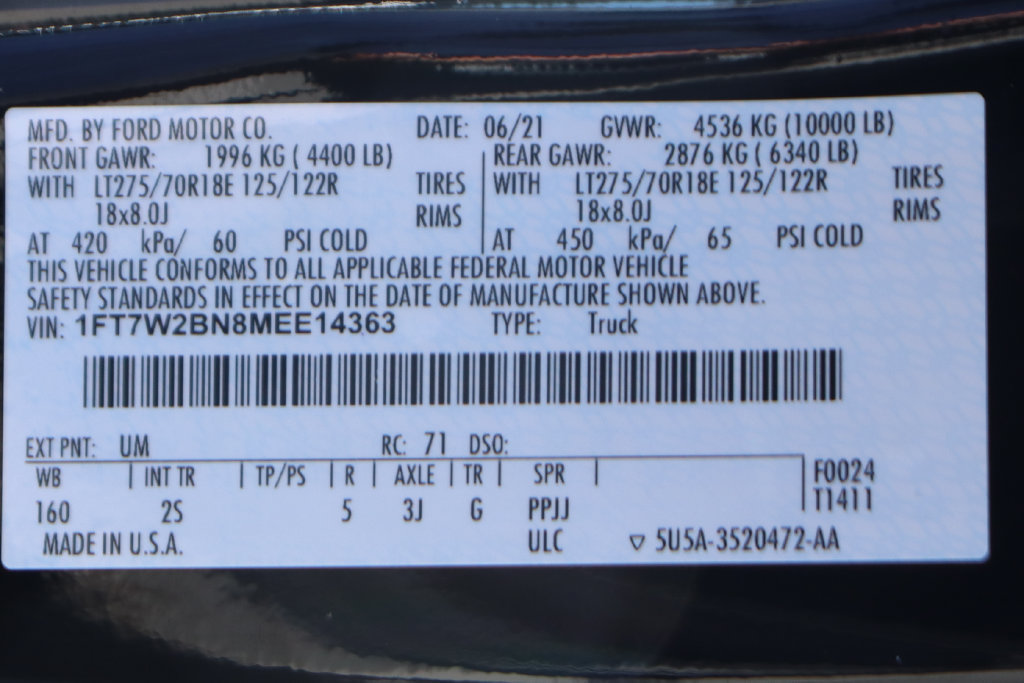 Used 2021 Ford F250 XLT w/ XLT Premium Package AWD/4WD image 50