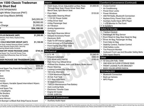 New 2023 RAM 1500 Tradesman w/ Chrome Plus Package image 31