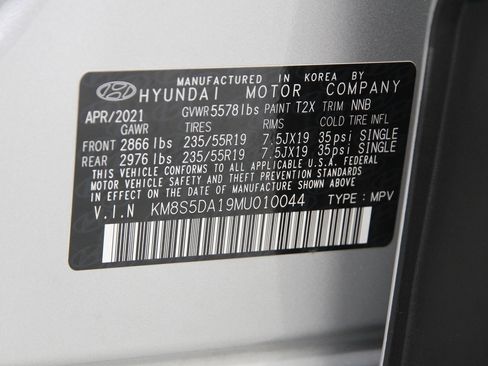 Certified 2021 Hyundai Santa Fe Limited image 23