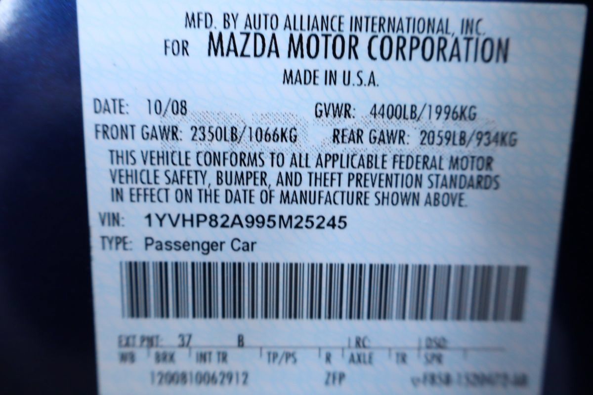 Used 2009 MAZDA MAZDA6 i Touring w/ Moonroof & Bose Pkg FWD image 46