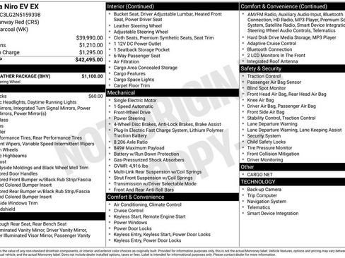 Used 2022 Kia Niro EX w/ Cold Weather Package image 17