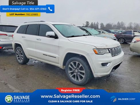Used 2017 Jeep Grand Cherokee Overland image 5