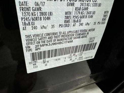 Used 2017 Ford Edge SEL w/ Equipment Group 201A image 32