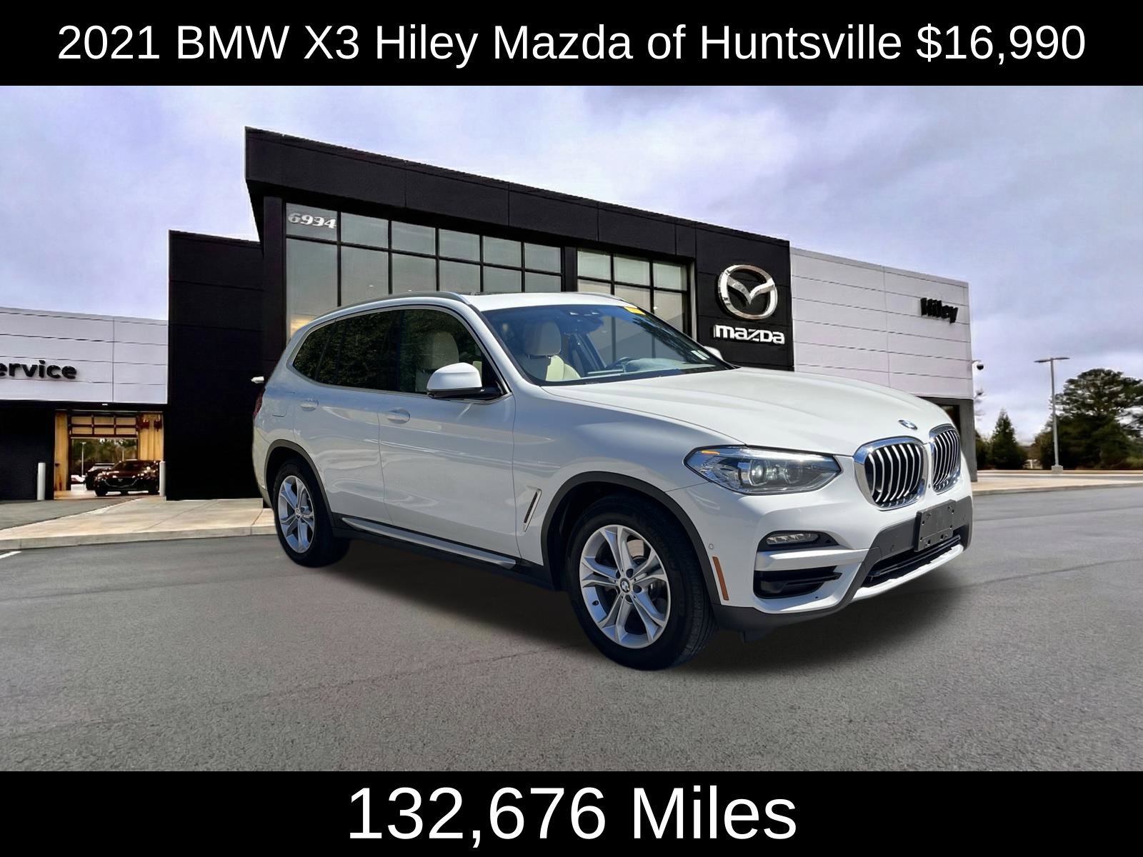 Used 2021 BMW X3 xDrive30i w/ Convenience Package AWD/4WD image 1