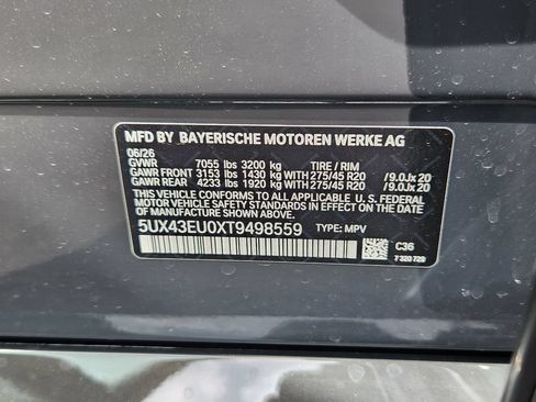 New 2026 BMW X5 xDrive50e w/ M Sport Package AWD/4WD image 23