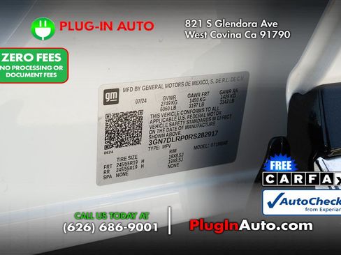 Used 2024 Chevrolet Equinox EV LT w/ LPO, Active Package FWD image 8