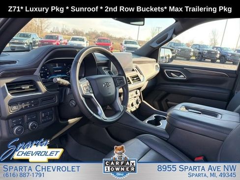 Used 2024 Chevrolet Tahoe Z71 w/ Luxury Package AWD/4WD image 21