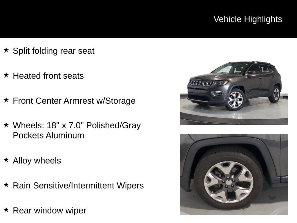 Used 2018 Jeep Compass Limited w/ Navigation Group FWD image 25