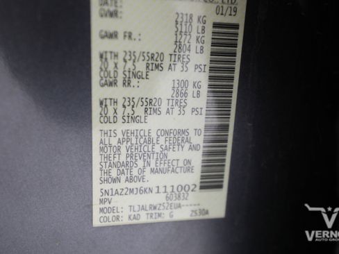 Used 2019 Nissan Murano SL image 14