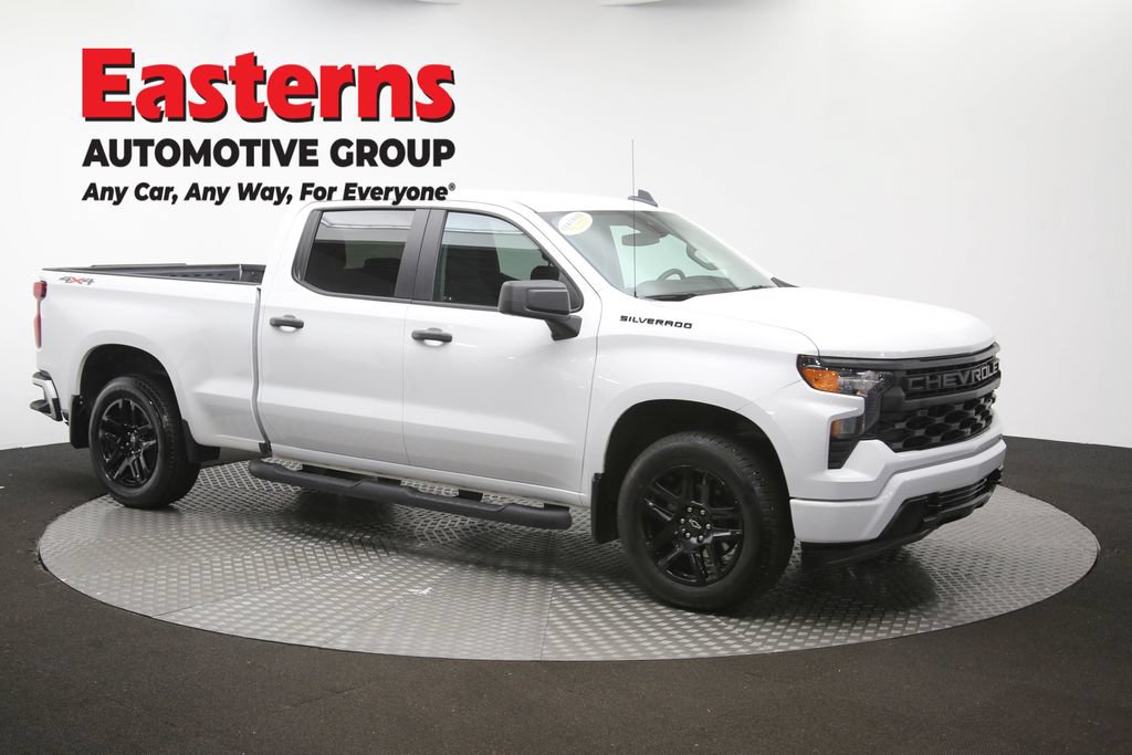 Used 2024 Chevrolet Silverado 1500 Custom w/ LPO, Dark Essentials Package AWD/4WD image 49