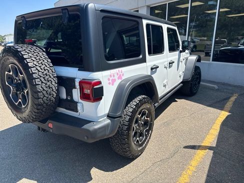 Used 2022 Jeep Wrangler Unlimited Rubicon 4xe w/ Steel Bumper Group AWD/4WD image 5
