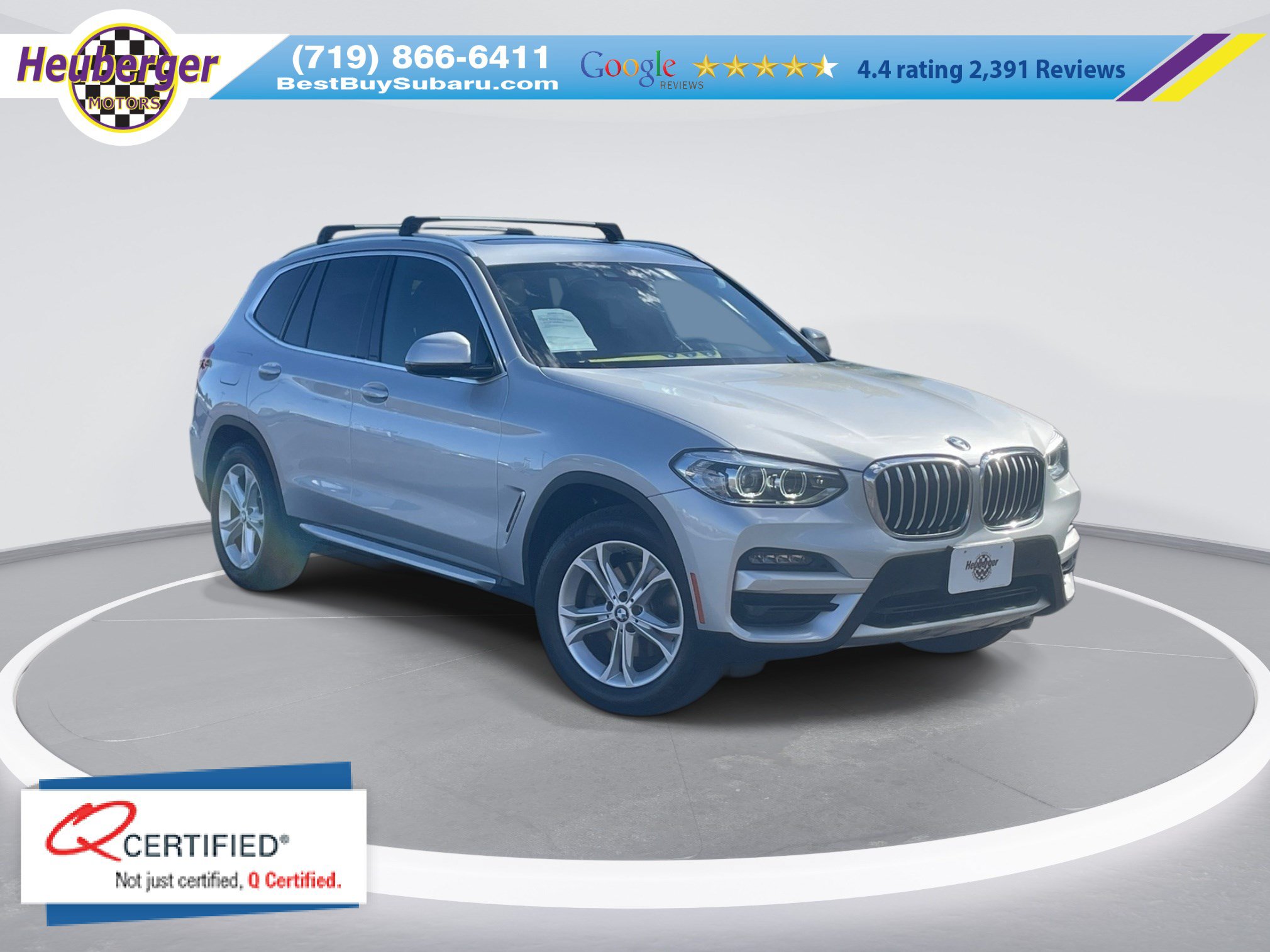 Used 2020 BMW X3 xDrive30i w/ Convenience Package AWD/4WD image 1