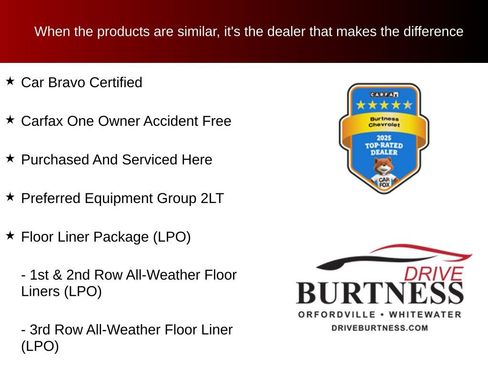 Certified 2024 Chevrolet Traverse LT w/ LPO, Floor Liner Package AWD/4WD image 10