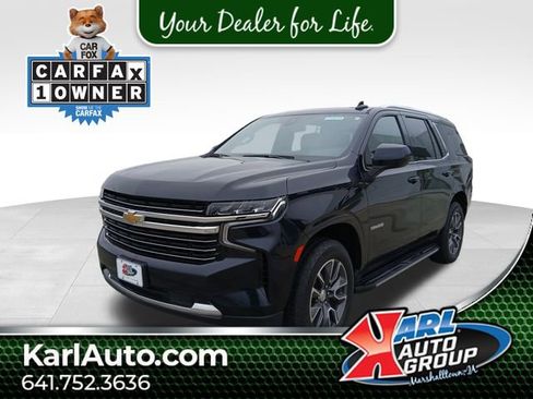 Certified 2021 Chevrolet Tahoe LT w/ Rear Media and Nav Package image 1