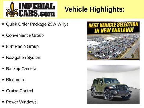 Used 2023 Jeep Wrangler Unlimited w/ 8.4" Radio Group AWD/4WD image 8