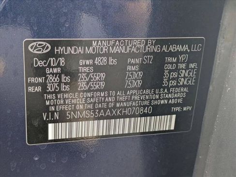Used 2019 Hyundai Santa Fe FWD image 15