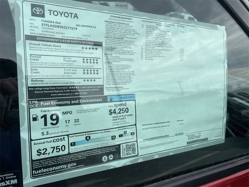 New 2025 Toyota Tundra SR5 image 24