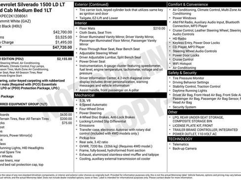 Used 2019 Chevrolet Silverado 1500 LT w/ All Star Edition image 2