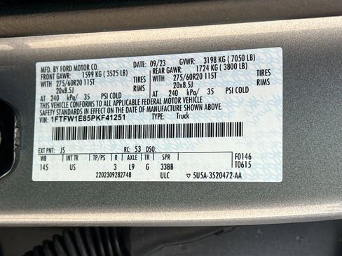 Certified 2023 Ford F150 XLT w/ Equipment Group 302A High image 37