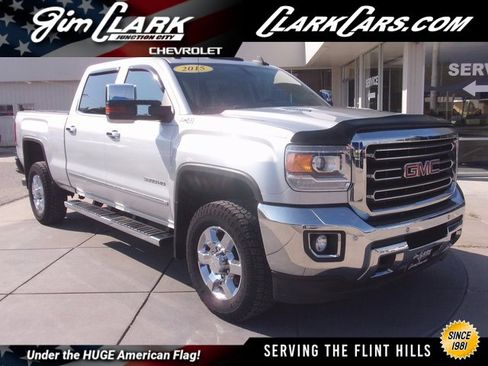 Used 2015 GMC Sierra 3500 SLT w/ Duramax Plus Package image 1