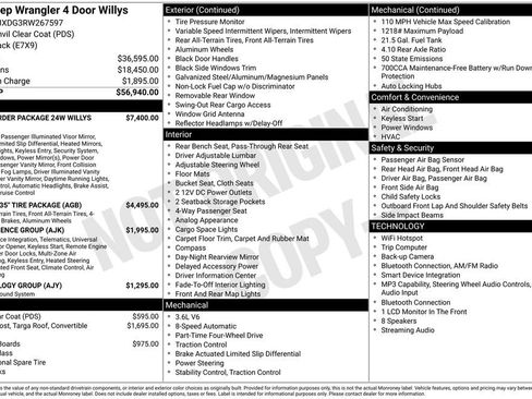 Used 2024 Jeep Wrangler Unlimited Sport AWD/4WD image 6