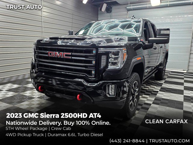 Used 2023 GMC Sierra 2500 AT4 w/ Gooseneck/5TH Wheel Package AWD/4WD image 1
