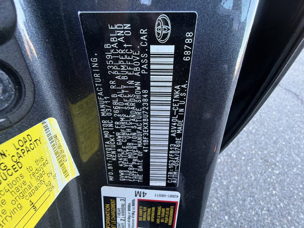 Used 2011 Toyota Camry LE FWD image 29