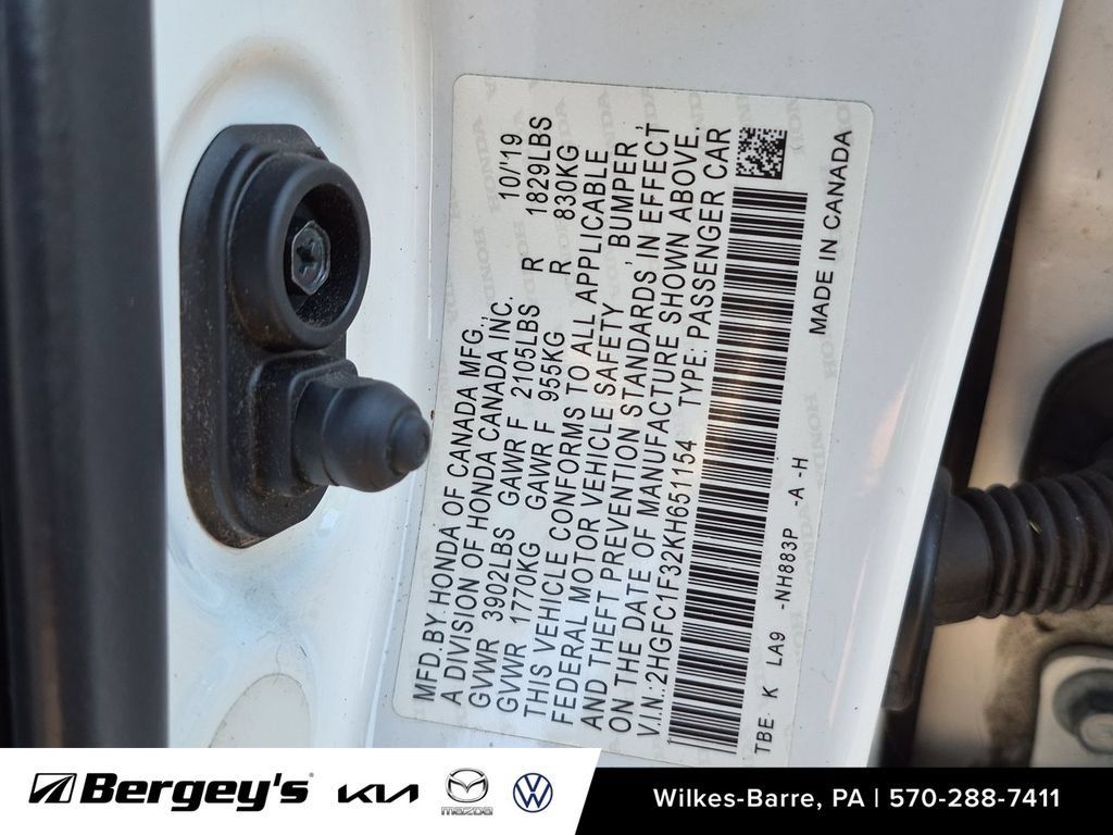 Used 2019 Honda Civic EX image 30