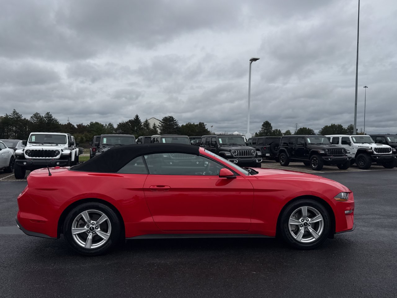 Used 2022 Ford Mustang Convertible RWD image 2