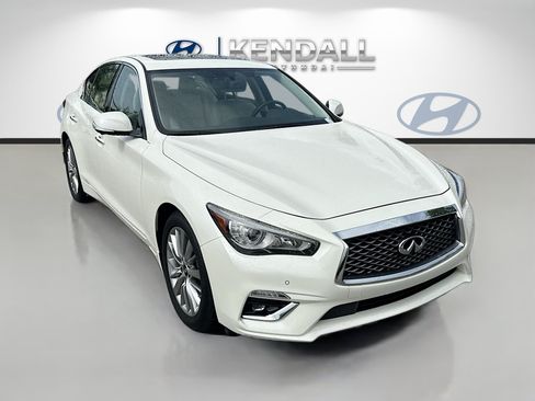 Used 2023 INFINITI Q50 Luxe w/ Cargo Package AWD/4WD image 1