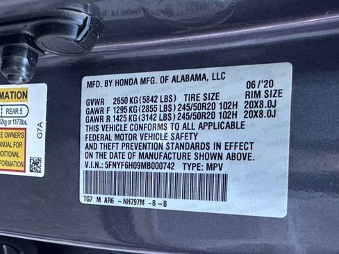 Used 2021 Honda Pilot Elite image 48